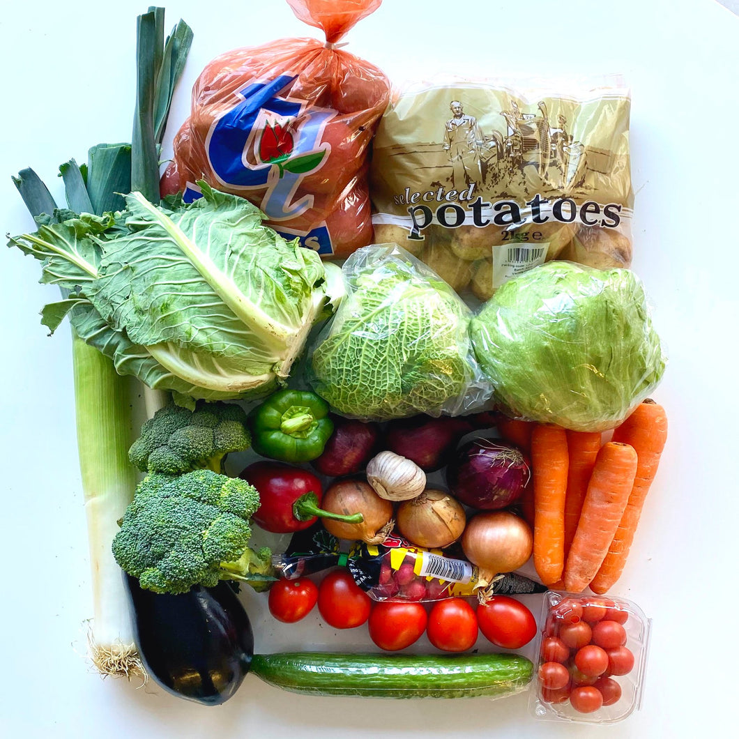 Family Mixed Vegetables & Salad Box