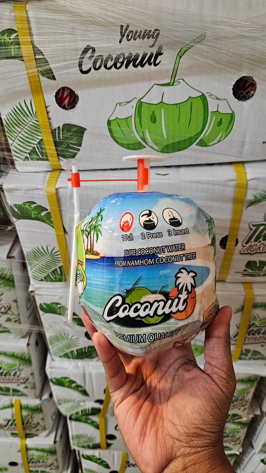 ADD-ON: Fresh Young Coconut (each)